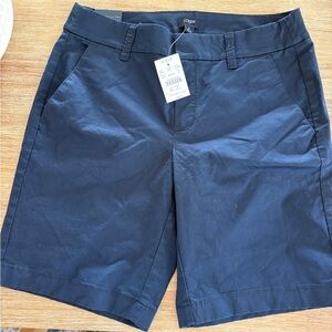 J.Crew Navy 9” Bermuda shorts